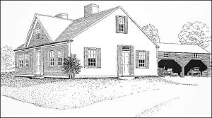 1780s Home Renovation Drawing